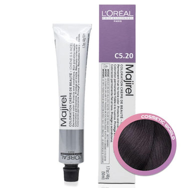 L'OREAL - MAJIREL_Majirel C5.20/5VVV Carmilane DM5 Intense Light Burgundy Brown 50ml_Cosmetic World